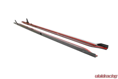 VR Aero Carbon Fiber Side Skirts V1 BMW M3 G80 - VR-G80M3-630