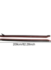 VR Aero Carbon Fiber Side Skirts V1 BMW M3 G80                                     - VR-G80M3-630 - Image 8