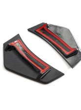 VR Aero Carbon Fiber Rear Bumper Splitter Canards Audi R8 V10 2023+                                     - VR-R8V10-602 - Image 11