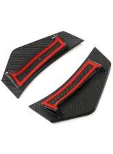 VR Aero Carbon Fiber Rear Bumper Splitter Canards Audi R8 V10 2023+                                     - VR-R8V10-602 - Image 13