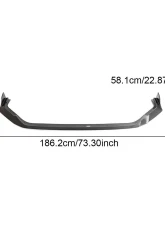VR Aero Carbon Fiber Front Lip Spoiler Honda Civic Type-R FL5                                     - VR-CIVIC-FL5-600 - Image 10