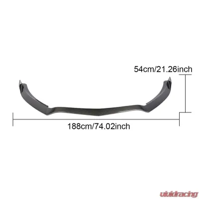 VR Aero Carbon Fiber Front Lip Spoiler Mercedes AMG GT-R 2016-2018 - VR-AMGGTR-600