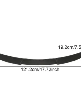 VR Aero Carbon Fiber Rear Trunk Spoiler BMW 4 Series M4 | 430i M-Sport G22 G82 2018-2021                                     - VR-430iM4-611 - Image 6