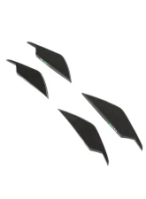 VR Aero Carbon Fiber Front Bumper Canards V3 BMW M3 G80 | M4 G82 G83 2021-2024                                     - VR-M3M4-616 - Image 3