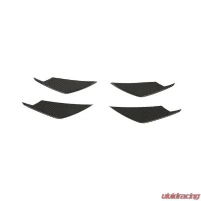 VR Aero Carbon Fiber Front Bumper Canards V3 BMW M3 G80 | M4 G82 G83 2021-2024 - VR-M3M4-616