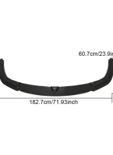 VR Aero Carbon Fiber Front Lip Spoiler BMW M8 G15 2019-2024                                     - VR-M8-600 - Image 5