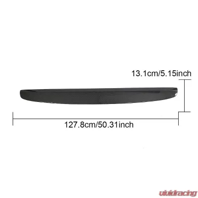 VR Aero Carbon Fiber Pre-Preg Interior Instrument Panel Trim Tesla Model 3 2023+ - VR-TESLA3-INT