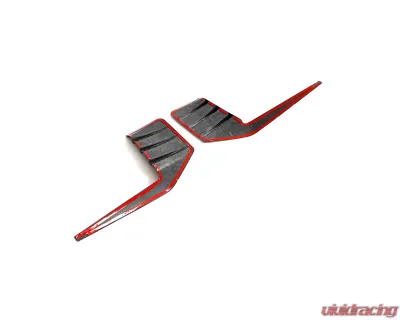 VR Aero Carbon Fiber Rear Bumper Vents V1 BMW M2 G87 - VR-G87M2-DCF-603