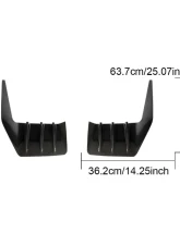 VR Aero Carbon Fiber Rear Bumper Vents V1 BMW M2 G87                                     - VR-G87M2-DCF-603 - Image 13