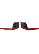 VR Aero Carbon Fiber Rear Bumper Vents V1 BMW M2 G87                                     - VR-G87M2-DCF-603 - Image 9