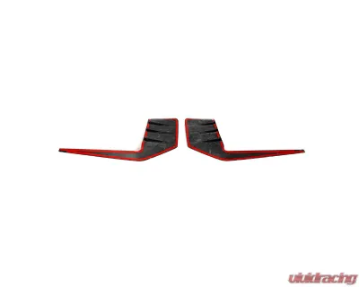 VR Aero Carbon Fiber Rear Bumper Vents V1 BMW M2 G87 - VR-G87M2-DCF-603