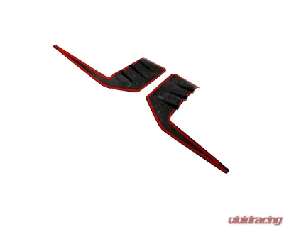 VR Aero Carbon Fiber Rear Bumper Vents V1 BMW M2 G87 - VR-G87M2-DCF-603