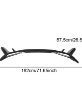 VR Aero Carbon Fiber Front Lip Spoiler Track Spec Audi R8 V10 2023+                                     - VR-R8V10-601 - Image 10