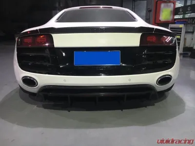 VR Aero Carbon Fiber Rear Diffuser Audi R8 V8 V10 2008-2015 - VR-R8GT-610