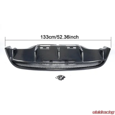 VR Aero Carbon Fiber Rear Diffuser Audi R8 V8 V10 2008-2015 - VR-R8GT-610