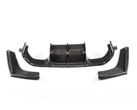 VR Aero Carbon Fiber Rear Diffuser V2 BMW M3 | M4 | F80 | F82 | F83