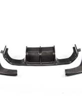 VR Aero Carbon Fiber Rear Diffuser V2 BMW M3 | M4 | F80 | F82 | F83                                     - VR-M3M4-F80F82F83-610 - Image 17