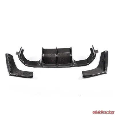VR Aero Carbon Fiber Rear Diffuser V2 BMW M3 | M4 | F80 | F82 | F83 - VR-M3M4-F80F82F83-610