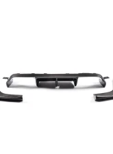 VR Aero Carbon Fiber Rear Diffuser V2 BMW M3 | M4 | F80 | F82 | F83                                     - VR-M3M4-F80F82F83-610 - Image 2
