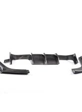 VR Aero Carbon Fiber Rear Diffuser V2 BMW M3 | M4 | F80 | F82 | F83                                     - VR-M3M4-F80F82F83-610 - Image 3