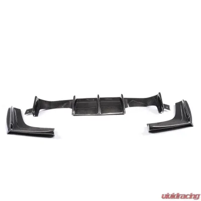 VR Aero Carbon Fiber Rear Diffuser V2 BMW M3 | M4 | F80 | F82 | F83 - VR-M3M4-F80F82F83-610
