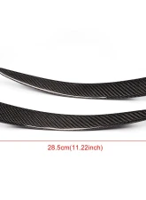 VR Aero Carbon Fiber Spoiler Fins Trims BMW M3 | M4 | F80 | F82 | F83                                     - VR-M3M4-F80F82F83-605 - Image 12