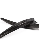 VR Aero Carbon Fiber Spoiler Fins Trims BMW M3 | M4 | F80 | F82 | F83                                     - VR-M3M4-F80F82F83-605 - Image 5