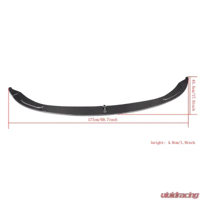 VR Aero Carbon Fiber Front Lip Spoiler BMW M3 | M4 | F80 | F82 | F83 - VR-M3M4-605A