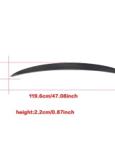 VR Aero Carbon Fiber Rear Trunk Spoiler BMW 4 Series F32 Coupe 2014-2019                                     - VR-F32-613 - Image 4