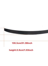 VR Aero Carbon Fiber Trunk Spoiler Mercedes S400 | S65 AMG W222 2014-2020                                     - VR-W222-612 - Image 5