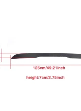 VR Aero Carbon Fiber Roof Spoiler Mercedes S400 | S65 AMG W222 2014-2020                                     - VR-W222-613 - Image 5