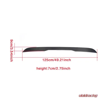 VR Aero Carbon Fiber Roof Spoiler Mercedes S400 | S65 AMG W222 2014-2020 - VR-W222-613