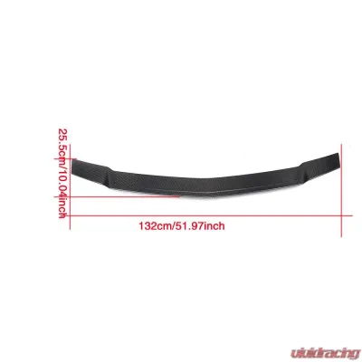 VR Aero Carbon Fiber Trunk Spoiler Mercedes W212 4-Door 2010-2015 - VR-W212-611