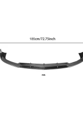 VR Aero Carbon Fiber Front Lip Spoiler Mercedes CLS63 AMG W218 2015-2017                                     - VR-CLS63-604 - Image 3