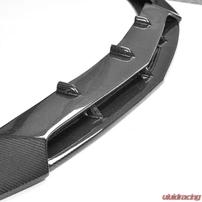 VR Aero Carbon Fiber Front Lip Spoiler Mercedes CLS63 AMG W218 2015-2017 - VR-CLS63-604