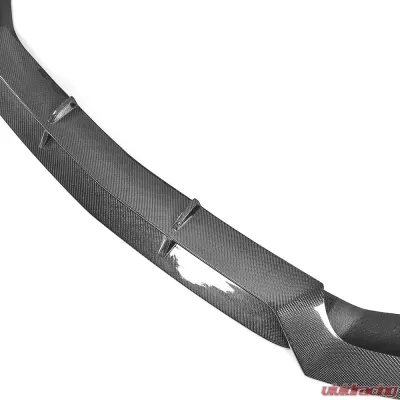 VR Aero Carbon Fiber Front Lip Spoiler V2 Mercedes C Class W205 C205 A205 Sport C43 AMG Coupe 2015-2019 - VR-C205W205A205-601