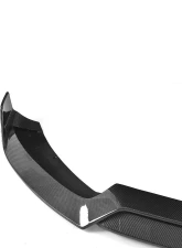 VR Aero Carbon Fiber Front Lip Spoiler V2 Mercedes C Class W205 C205 A205 Sport C43 AMG Coupe 2015-2019                                     - VR-C205W205A205-601 - Image 5