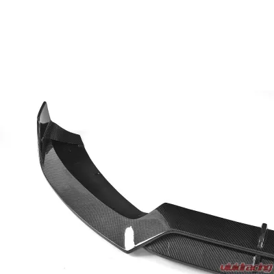 VR Aero Carbon Fiber Front Lip Spoiler V2 Mercedes C Class W205 C205 A205 Sport C43 AMG Coupe 2015-2019 - VR-C205W205A205-601