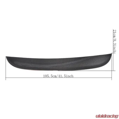 VR Aero Carbon Fiber Duckbill Spoiler Porsche Panamera 970 Hatchback  2014-2016 - VR-970-611