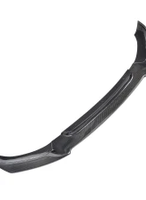 VR Aero Carbon Fiber Front Lip Spoiler V1 BMW X6 F16 xDrive Series 2015-2019                                     - VR-X6-600 - Image 2