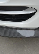 VR Aero Carbon Fiber Front Lip Spoiler V1 BMW X6 F16 xDrive Series 2015-2019                                     - VR-X6-600 - Image 5