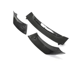 VR Aero Carbon Fiber Front Lip Spoiler V2 BMW X6 F16 xDrive Series 2015-2019
