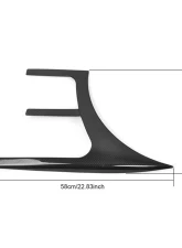 VR Aero Carbon Fiber Front Fender Vent Covers Mercedes W213 Sedan 2017-2019                                     - VR-W213-650 - Image 8