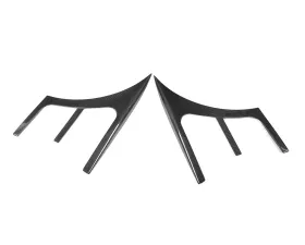 VR Aero Carbon Fiber Front Fender Vent Covers Mercedes W213 Sedan 2017-2019