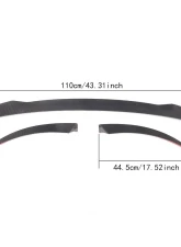 VR Aero Carbon Fiber Rear Trunk Spoiler Audi TT MK3 Type 8S | TTS | TTRS | TT S-Line 2015-2019                                     - VR-TTMK3-611 - Image 7