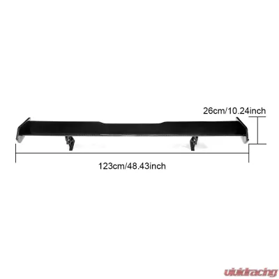 VR Aero Carbon Fiber GT Racing Spoiler BMW M4 F82 2014-2017 - VR-M4F82-613