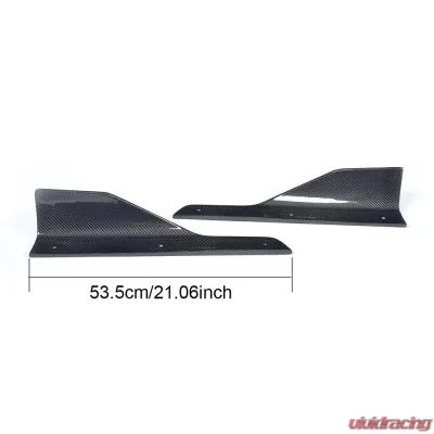 VR Aero Carbon Fiber Side Skirt Splitter BMW 3 Series F30 M-Tech - VR-F30MT-631