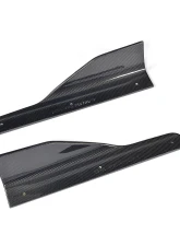 VR Aero Carbon Fiber Side Skirt Splitter BMW 3 Series F30 M-Tech                                     - VR-F30MT-631 - Image 3