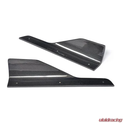 VR Aero Carbon Fiber Side Skirt Splitter BMW 3 Series F30 M-Tech - VR-F30MT-631