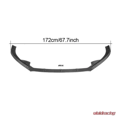 VR Aero Carbon Fiber Front Lip Spoiler Volkswagen Jetta | MK6 GLI Sedan 2013-2015 - VR-MK6-601